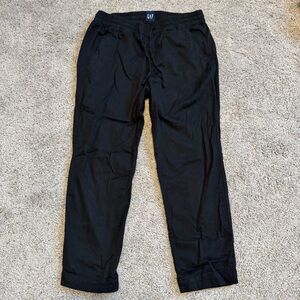 Straight leg pull on pants